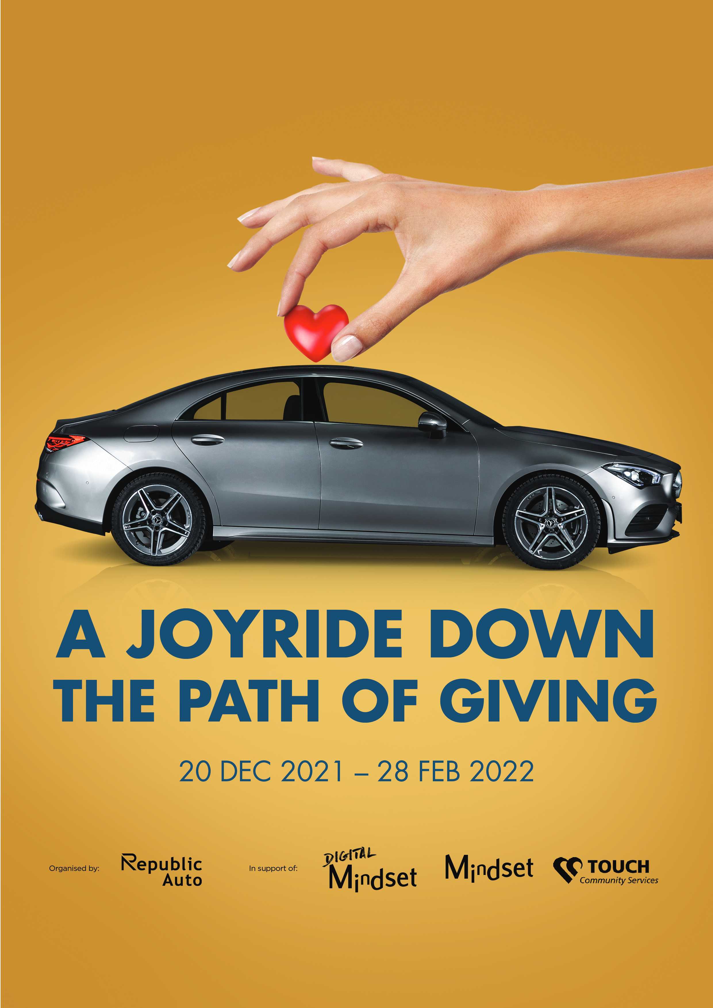 a joyride down the path of giving